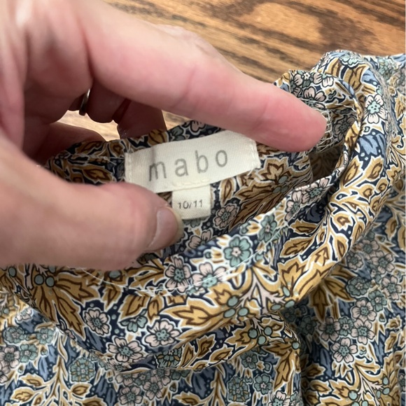 Mabo (10|11y) Floral Cotton Dress - Picture 5 of 8